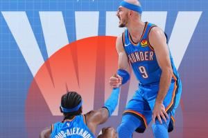 ?半场领先33分早早结束悬念 雷霆4-1绅士横扫森林狼杀入总决！