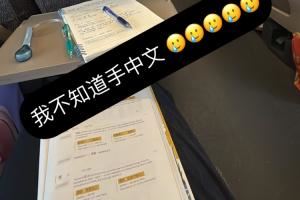 嫂子还得多练?塞鸟妻子高铁上学中文：我不知道“手”中文?