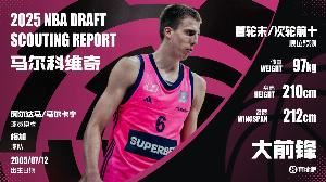字母哥密切关注?NBA选秀大会：雄鹿47号顺位选中马尔科维奇